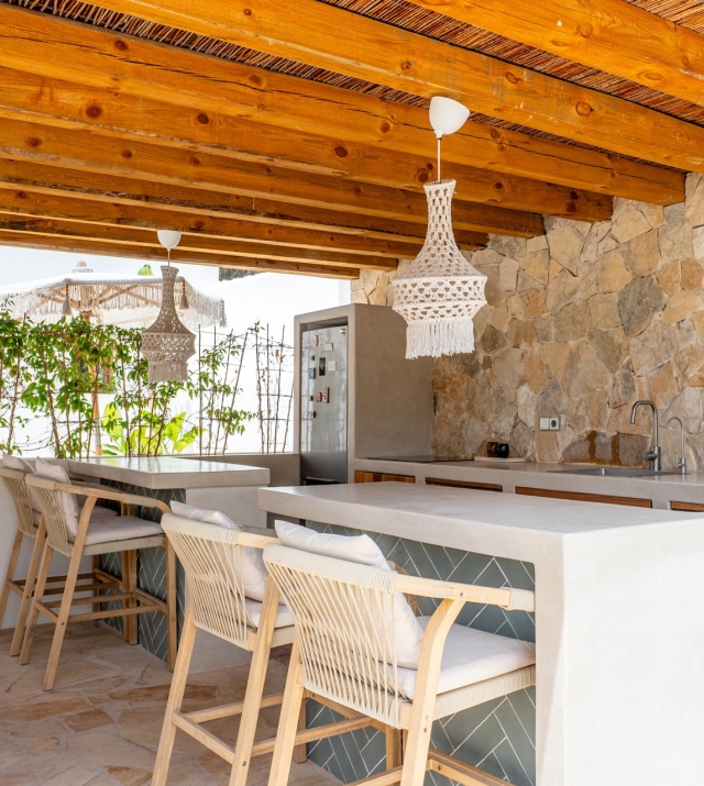 Resa Estates port des Torrent sale koop finca Ibiza exterior kitchen 5.jpg